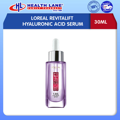 LOREAL REVITALIFT HYALURONIC ACID SERUM 30ML